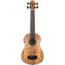 Kala Spalted Mango Acoustic-Electric U-Bass Natural