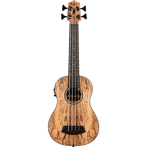 Kala Spalted Mango Acoustic-Electric U-Bass Natural