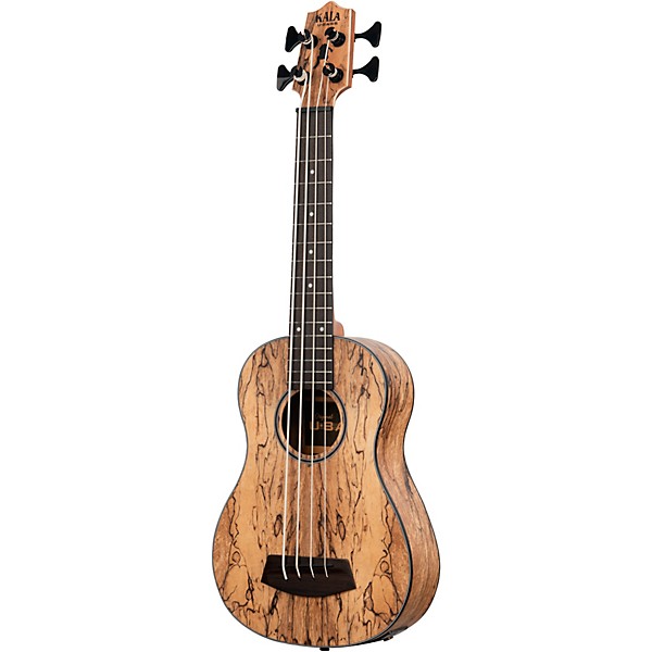 Kala Spalted Mango Acoustic-Electric U-Bass Natural