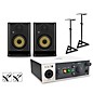 Universal Audio Volt 1 with KRK ROKIT G5 Studio Monitor Pair (Stands & Cables Included) ROKIT 5 thumbnail