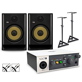 Universal Audio Volt 1 wit... Universal Audio Volt 1 with KRK ROKIT G5 Studio Monitor Pair (Stands & Cables Included) ROKIT 8