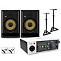 Universal Audio Volt 1 with KRK ROKIT G5 Studio Monitor Pair (Stands & Cables Included) ROKIT 8 thumbnail
