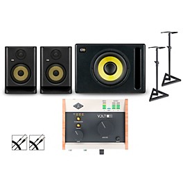 Universa... Universal Audio Volt 176 with KRK ROKIT G5 Studio Monitor Pair & S10 Subwoofer (Stands & Cables Included) ROKIT 5