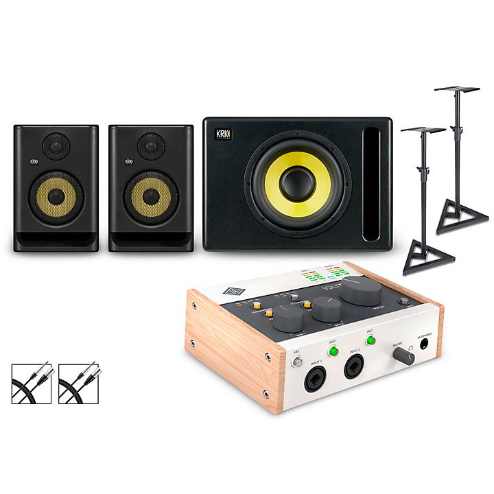 Universal Audio Volt 276 With KRK ROKIT G5 Studio Monitor Pair