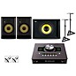 Universal Audio Apollo Twin X Duo with KRK ROKIT G5 Studio Monitor Pair & S10 Subwoofer (Stands & Cables Included) ROKIT 8 thumbnail