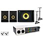 Universal Audio Volt 4 with KRK ROKIT G5 Studio Monitor Pair & S10 Subwoofer (Stands & Cables Included) ROKIT 5 thumbnail