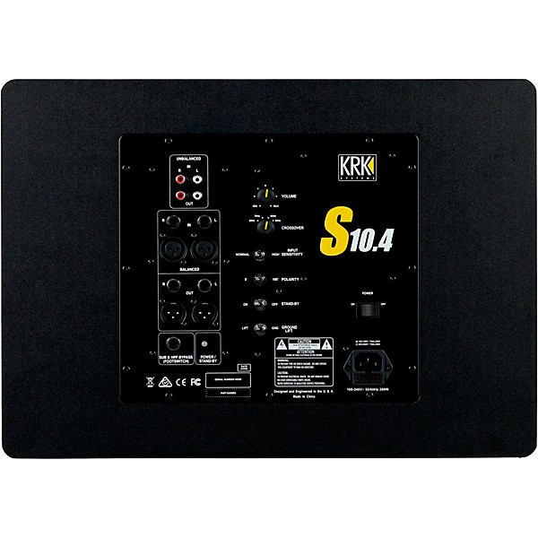 Universal Audio Volt 4 with KRK ROKIT G5 Studio Monitor Pair & S10 Subwoofer (Stands & Cables Included) ROKIT 5