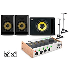 Univers... Universal Audio Volt 476P with KRK ROKIT G5 Studio Monitor Pair & S10 Subwoofer (Stands & Cables Included) ROKIT 8