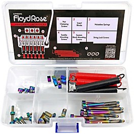 Floyd Rose Stainless Steel Hardware Upgrade Kit Purple Floyd Rose Stainless Steel Hardware Upgrade Kit Burnt Chrome