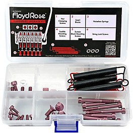 Floyd Rose Stainless Steel Hardware Upgrade Kit Purple Floyd Rose Stainless Steel Hardware Upgrade Kit Pink