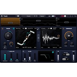 iZotope Trash: Upgrade from previous versions of Trash, Music Production Suite, and Everything Bundle