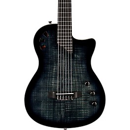 Cordoba Stage Nylon-String Electric Guitar Black Burst