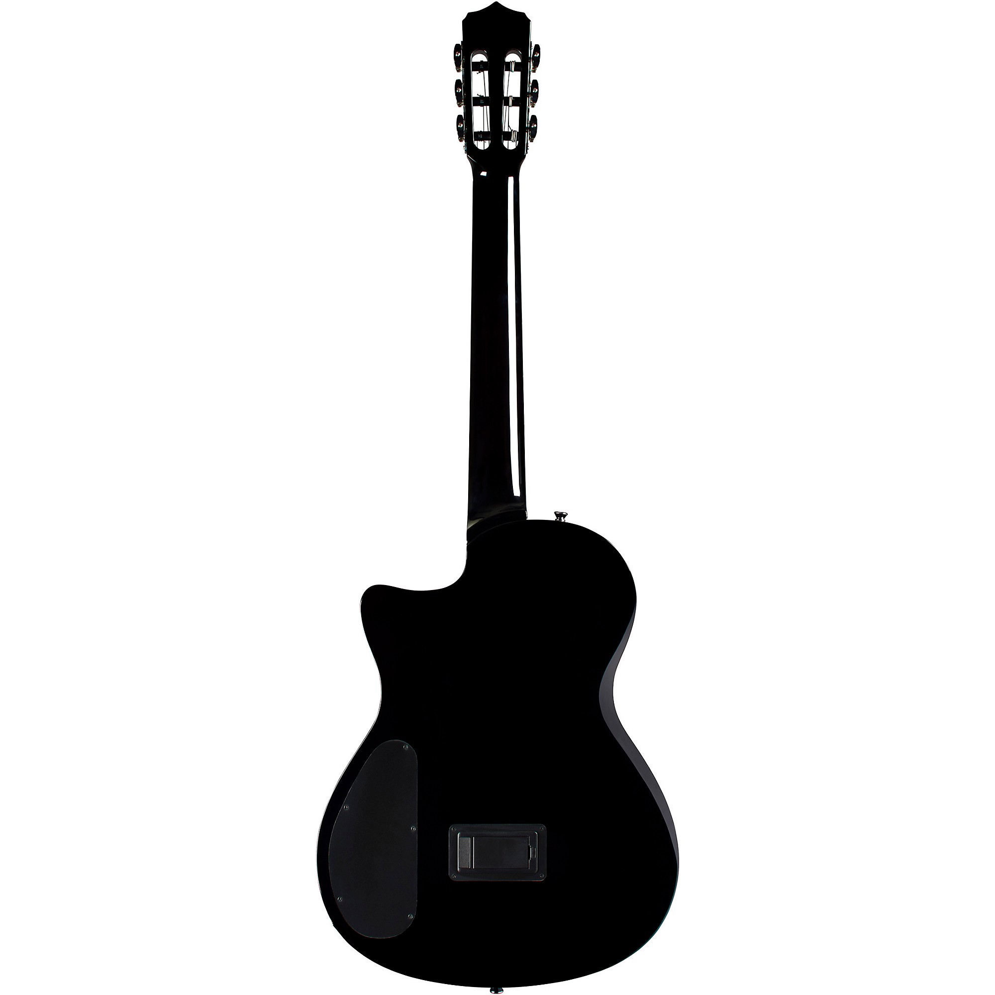 Cordoba Stage Nylon-String Electric Guitar Black Burst