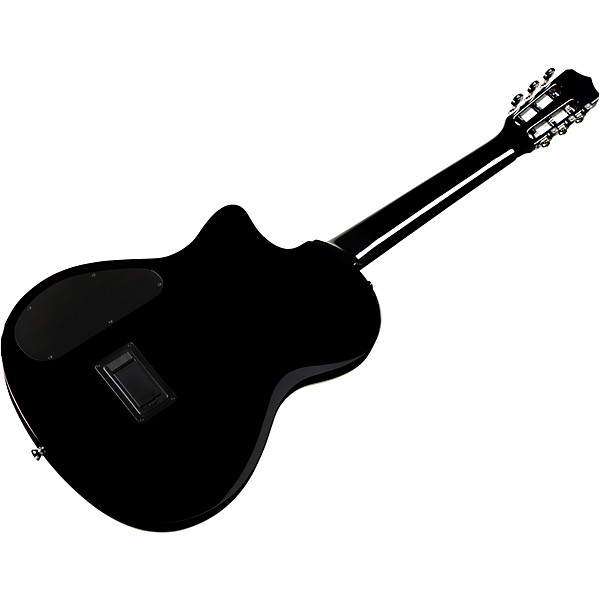 Cordoba Stage Nylon-String Electric Guitar Black Burst