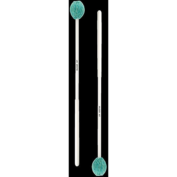 Musser Standard Series Mallets Medium Green Yarn