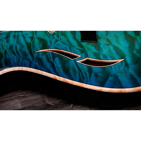 Taylor T5z Custom Limited Edition Acoustic-Electric Guitar Caribbean Edgeburst