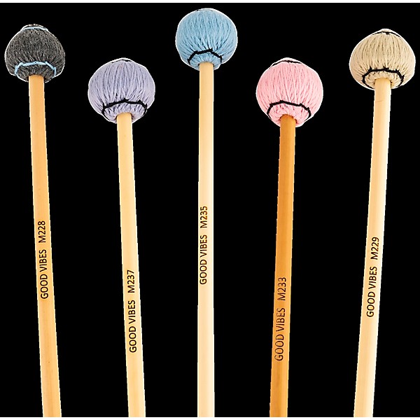 Musser Good Vibes Mallets Medium Powder Blue