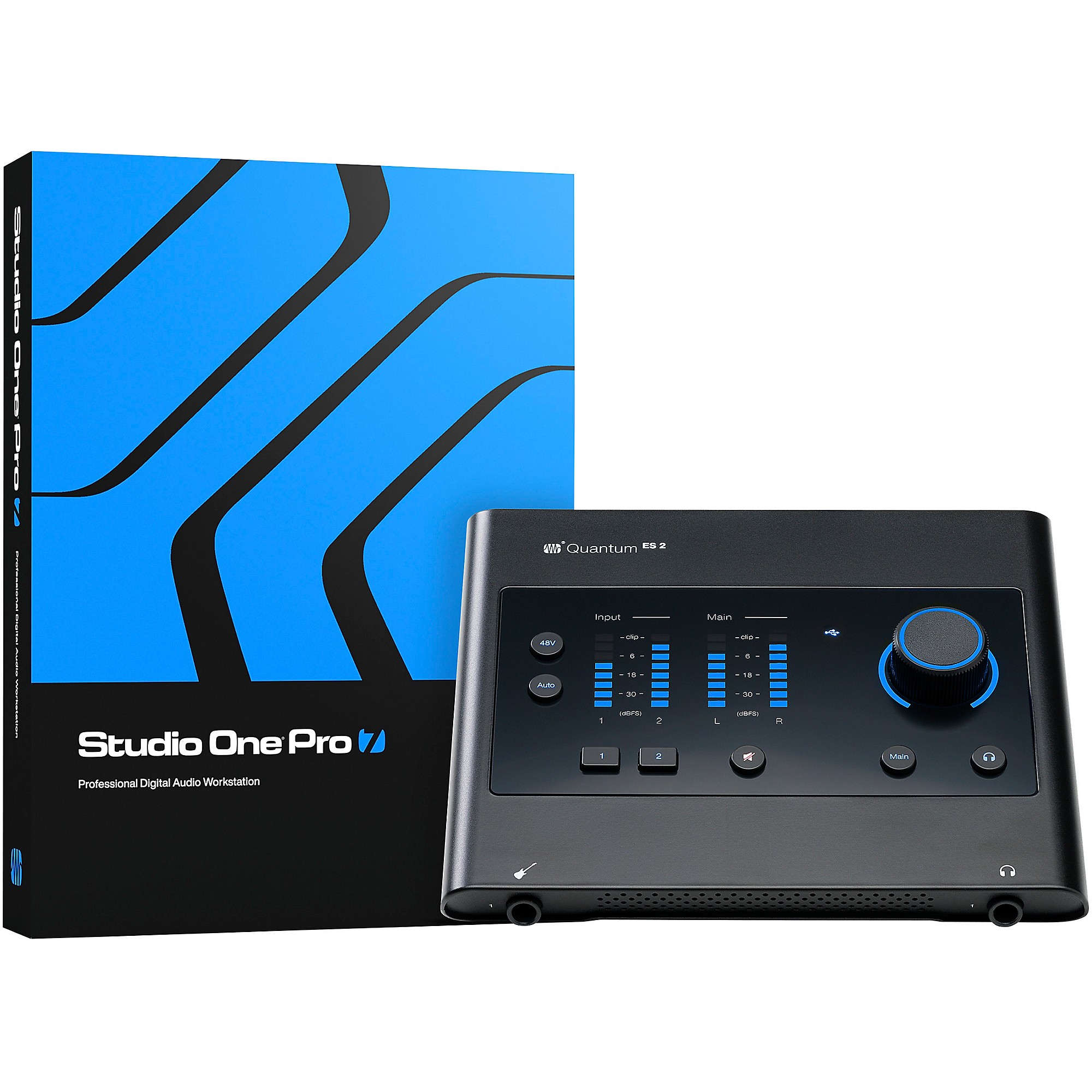 DTM・DAW Presonus Quantum ES2 PreSonus Quantum ES 2 USB-C 2x2 Audio Interface | Guitar Center