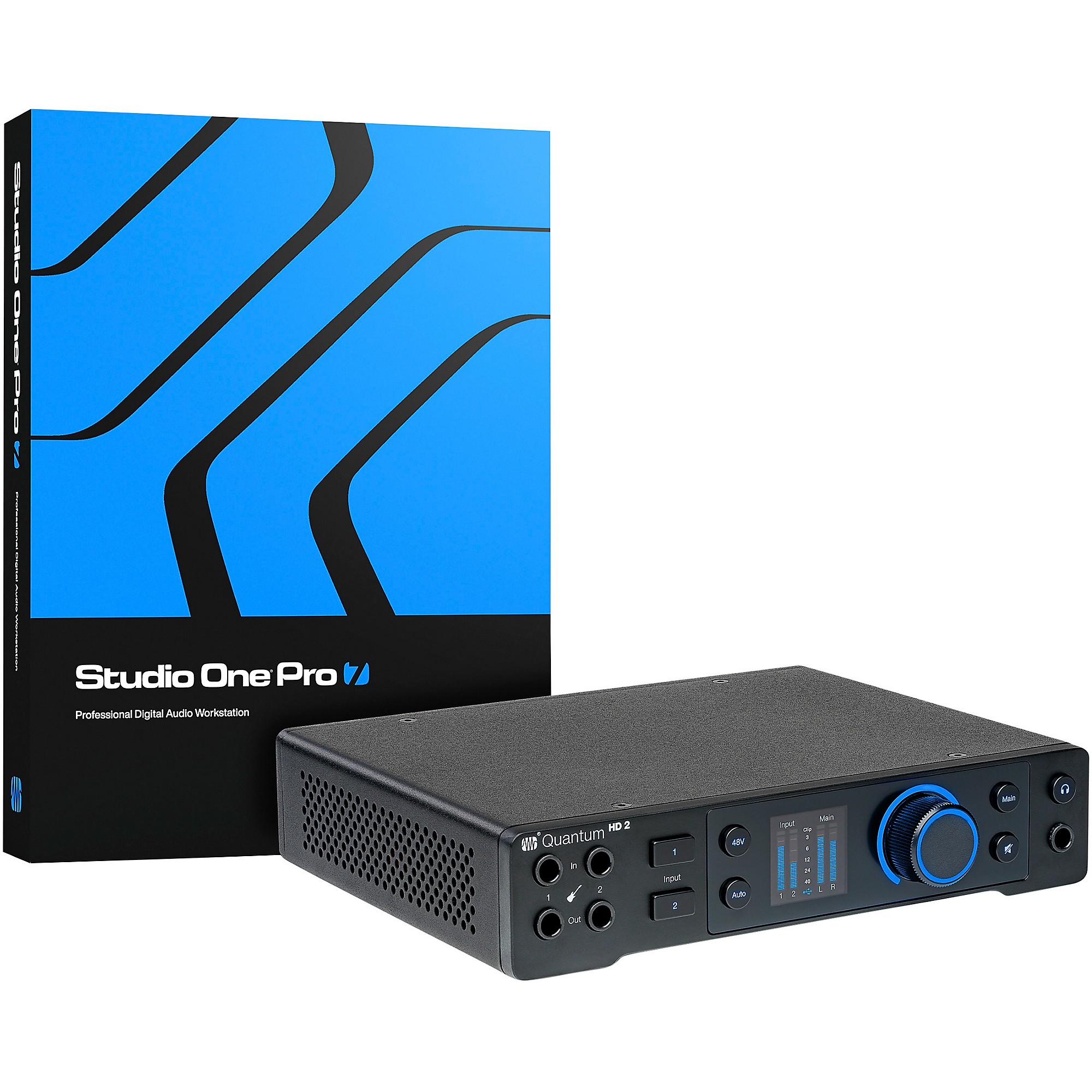 PreSonus Quantum HD 2 USB-C 20x24 Audio Interface With Studio One
