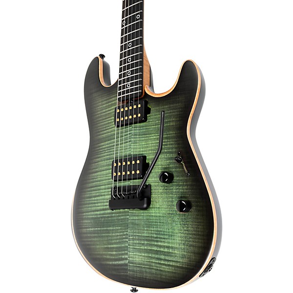 Ernie Ball Music Man Sabre Rabea Massaad Artist Series Electric Guitar Emerald Hill Burst