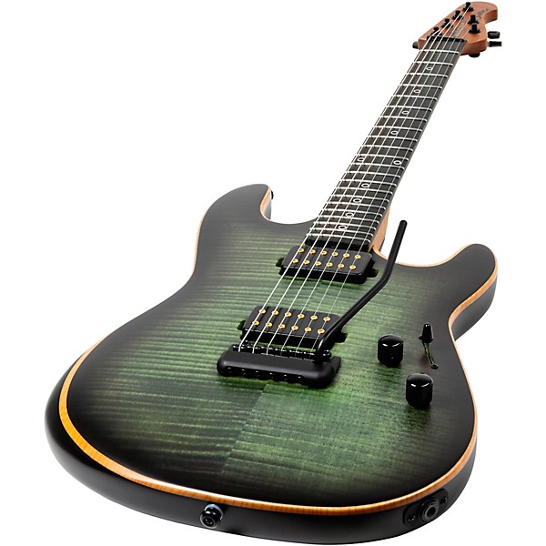 Ernie Ball Music Man Sabre Rabea Massaad Artist Series Electric Guitar Emerald Hill Burst