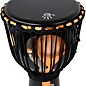 X8 Drums Blackout Lava Lamp Djembe 7 in. Orange Multi Fade