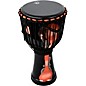 X8 Drums Blackout Lava Lamp Djembe 12 in. Red Multi Fade thumbnail