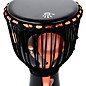 X8 Drums Blackout Lava Lamp Djembe 12 in. Red Multi Fade