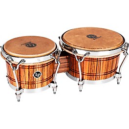 LP LP 60th Anniversary Zebra wood "Dandy" Bongos, Limited