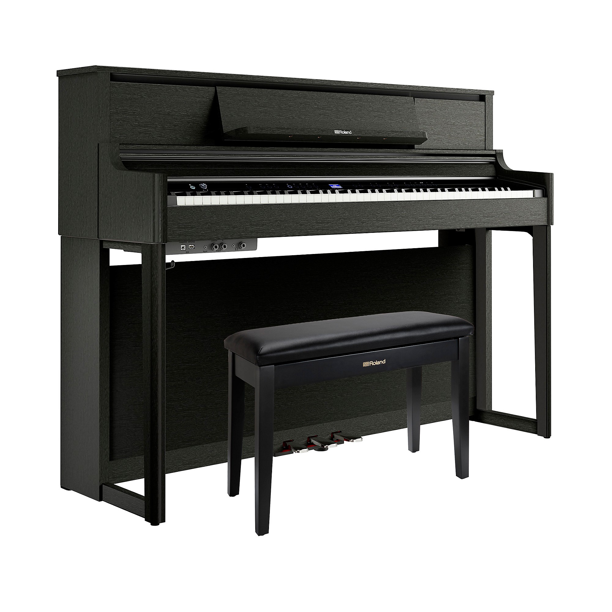 Roland LX-5 Premium Digital Piano with Bench Charcoal Black 