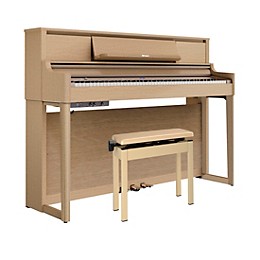 Roland LX-5 Premium Digital Piano with Bench Light Oak