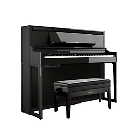 Roland LX-6 Premium Digital Piano with Bench Charcoal Black Roland LX-6 Premium Digital Piano with Bench Polished Ebony