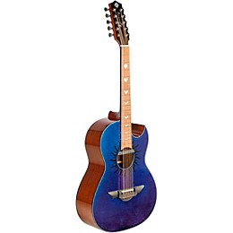 H. Jimenez LBQ1GXE Acoustic-Electric Bajo Quinto Cosmic Nebula