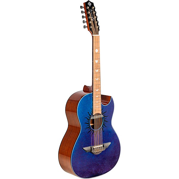 H. Jimenez LBQ1GXE Acoustic-Electric Bajo Quinto Cosmic Nebula