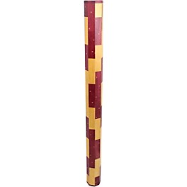 A-Tempo Percussion Violet Pattern Artisan Hardwood Rainstick