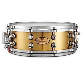 Pearl Reference One 3mm Brass Snare Drum 14 x 5 in. Pearl Reference One 3mm Brass Snare Drum 14 x 5 in.