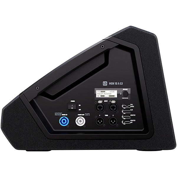 LD Systems MON 10 A G3 10" Powered Coaxial Stage Monitor with Protective Cover