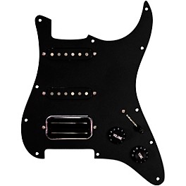 Mojotone Lerxst Limelight HSS Prewired Strat Pickguard Black