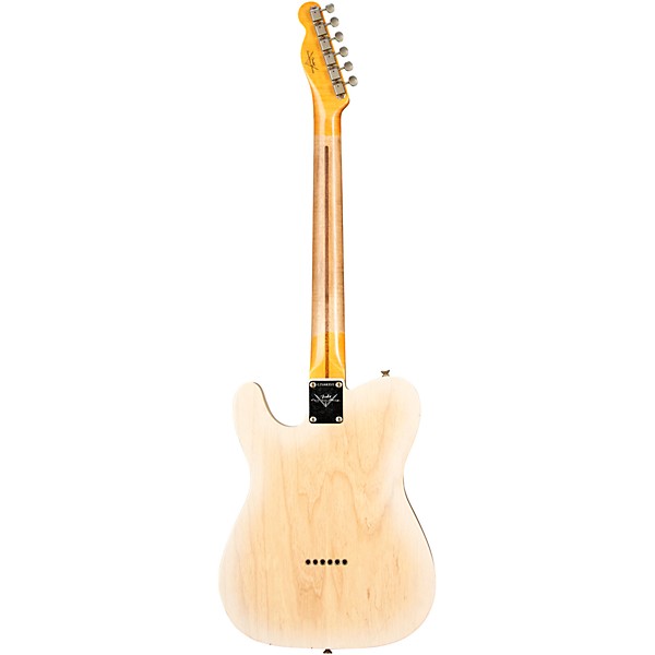 Fender Custom Shop 1958 Telecaster Journeyman Relic Electric Guitar Natural Blonde
