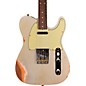 Fender Custom Shop 1960 Telecaster Custom Heavy Relic Electric Guitar Aged Inca Silver thumbnail