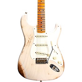 Fender Custom Shop 1957 Stratocaster Heavy Relic Electric Guitar Aged White Blonde