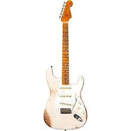 Fender Custom Shop 1957 Stratocaster Heavy Relic Electric Guitar Aged White Blonde
