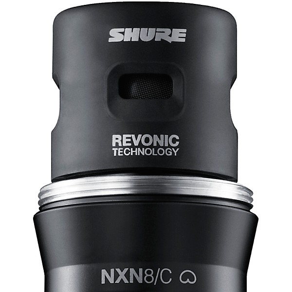 Shure RPW200 Black Nexadyne Dynamic Microphone Wireless Capsule, Cardioid