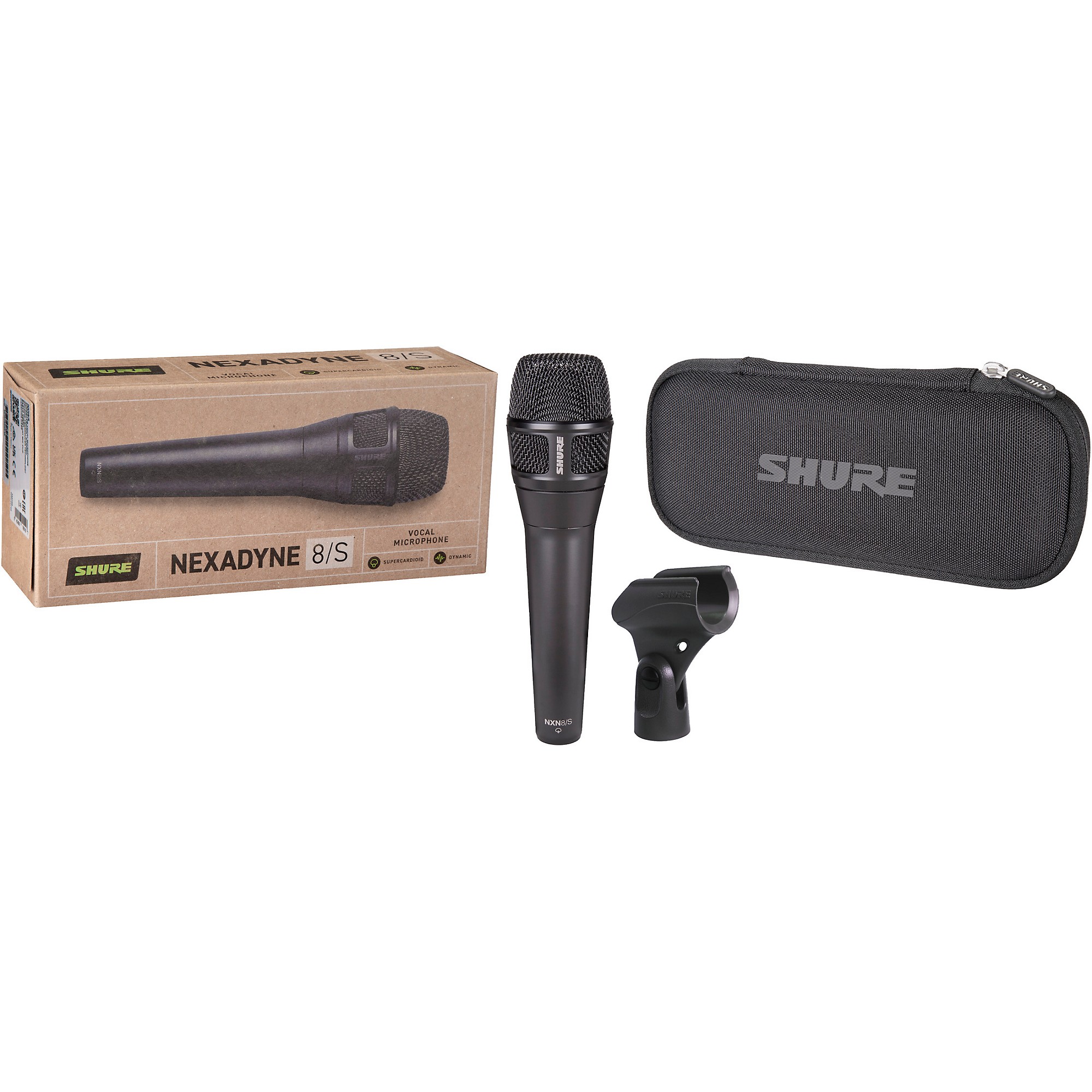 【未使用】SHURE NEXADYNE 8/C Shure Nexadyne 8/C Cardioid Dynamic Vocal Microphone
