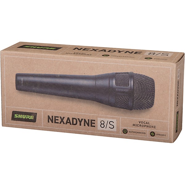 Shure NXN8/S Nexadyne Vocal Dynamic Microphone, Supercardioid