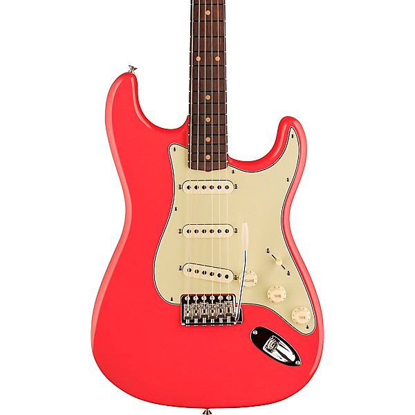 Fender Custom Shop Vintage Custom 1959 Stratocaster Electric Guitar Fiesta Red Mint Green Pickguard