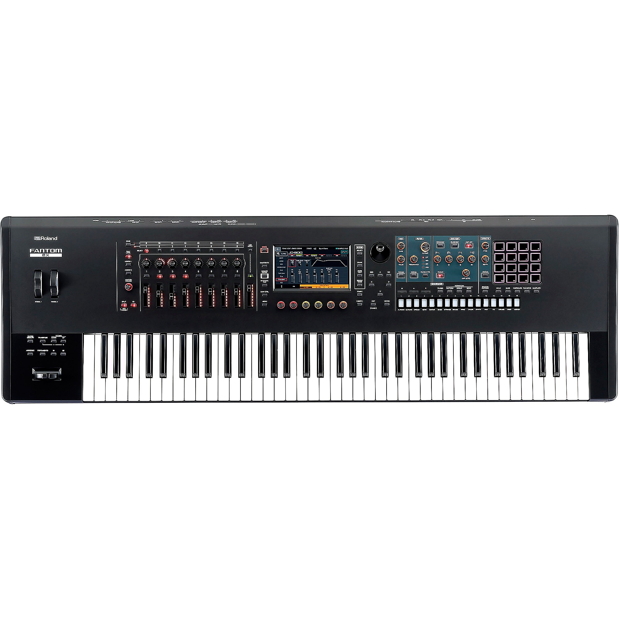 Roland FANTOM-7 EX Music Workstation Keyboard Black | Guitar