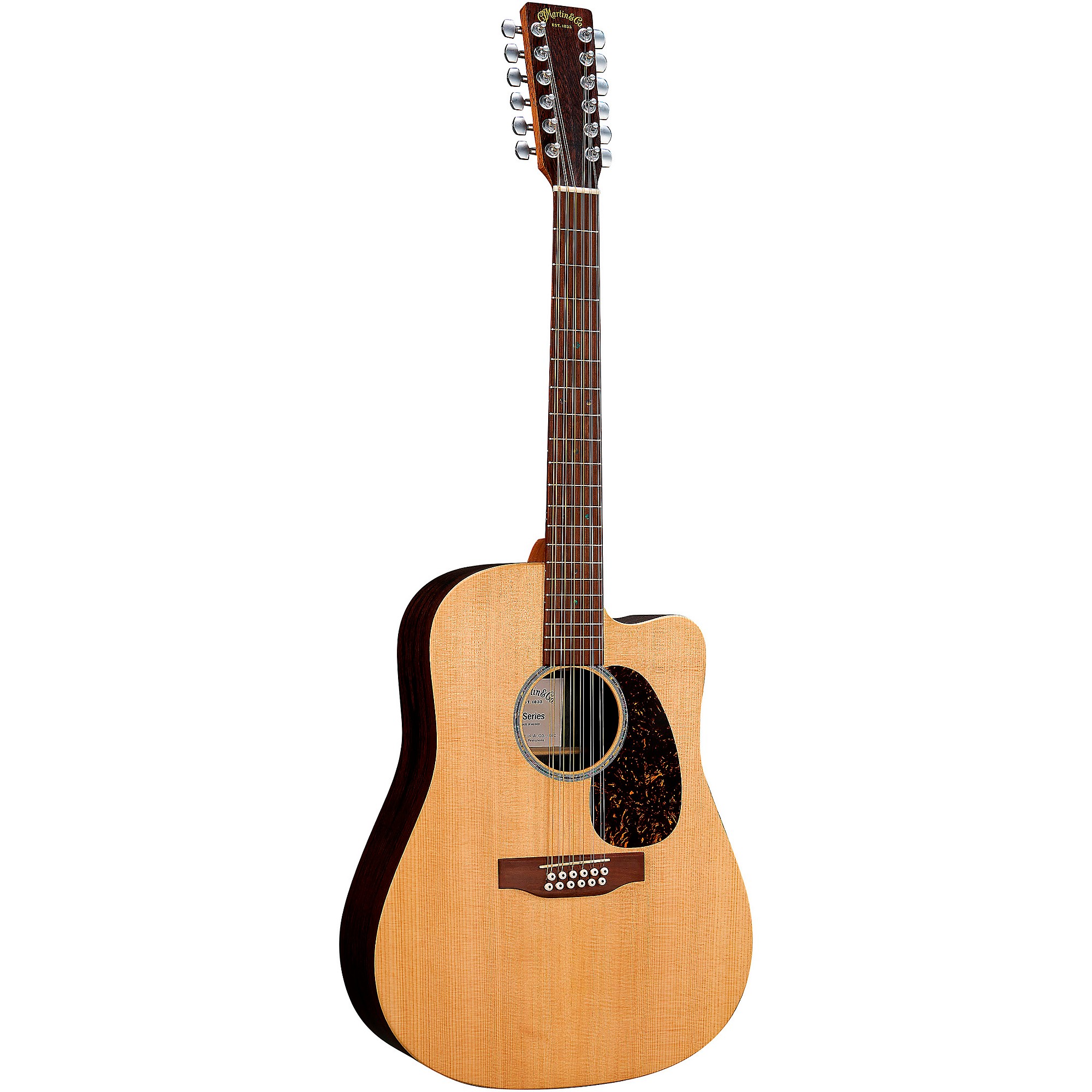 Martin X Series Brazilian HPL 12-String Dreadnought Acoustic