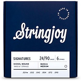 Stringjoy Signatures Bass 6 Nickel Wound Guitar Strings 26... Stringjoy Signatures Bass 6 Nickel Wound Guitar Strings 24 - 90