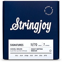 Stringjoy Signatures 7 String Nickel Wound Elec... Stringjoy Signatures 7 String Nickel Wound Electric Guitar Strings 11 - 70